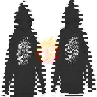 燃える 動物 馬 動物 クール 馬 火 炎 パーカー - Kawaiitshirt