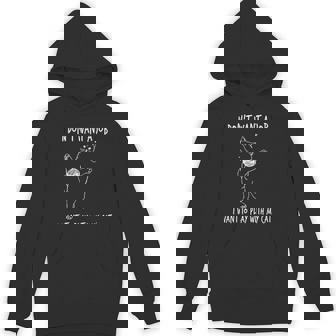 猫と遊びたい仕事はしたくない 面白いふれあい。 長袖tシャツ パーカー - Kawaiitshirt