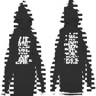 私は人より音楽が好き 長袖tシャツ パーカー - Kawaiitshirt