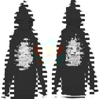 笑顔のaxolotl カワイイかわいい水中漫画 パーカー - Kawaiitshirt
