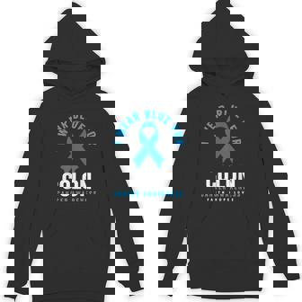 結腸直腸癌 I Wear Blue For Colon Cancer Awareness パーカー - Kawaiitshirt