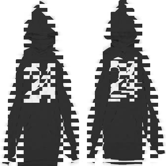 背番号24 番号付きシャツ番号 パーカー - Kawaiitshirt