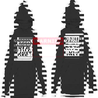 警告サイン Brutally Honest Unapologeically 面白いサイン パーカー - Kawaiitshirt