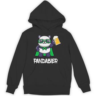 面白いパンダパンダビールドリンカー パンダビール パーカー - Kawaiitshirt