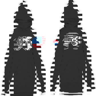 韓国アメリカン プライド サングラス 韓国国旗 アメリカ国旗 パーカー - Kawaiitshirt