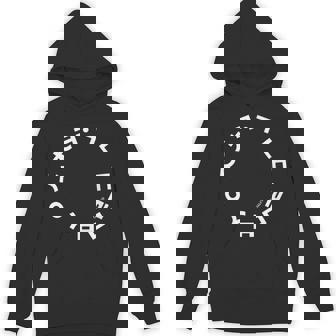 韓国ハングルアルファベットサークルパターンアート パーカー - Kawaiitshirt