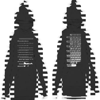 音楽好き サメ 鮫 バス記号 メロディー フレーズ ミュージシャン 音楽ファン 映画ファン おもしろ デザイン パーカー - Kawaiitshirt