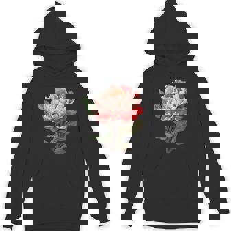 魅惑的な牡丹ブーケ パーカー - Kawaiitshirt