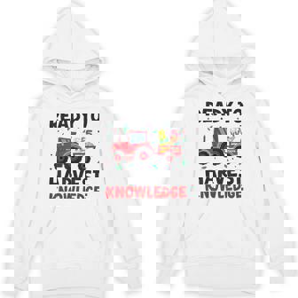 100th Day Of School Teacher Farming Farmer Back To School Unisex Hoodie | Mazezy