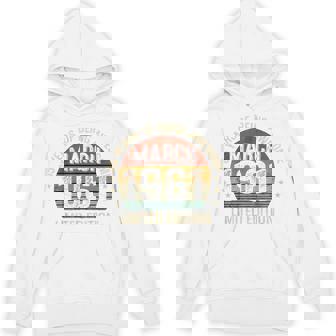 1961年3月の誕生日記念限定版ヴィンテージ65歳。 パーカー - Kawaiitshirt