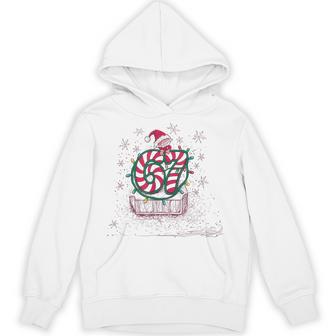 67 Six Seven Novelty Christmas Santa Hat Family Matching Hoodie - Thegiftio UK