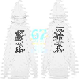 67 シックスセブン 6-7 Gen Alpha イタリアンブレインロットゲームミーム パーカー - Kawaiitshirt