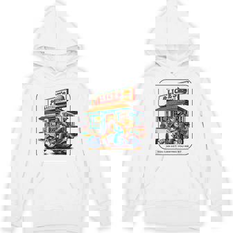 Alice’s Restaurant Motorcycle Rider Graphic Retro Biker Unisex Hoodie | Mazezy