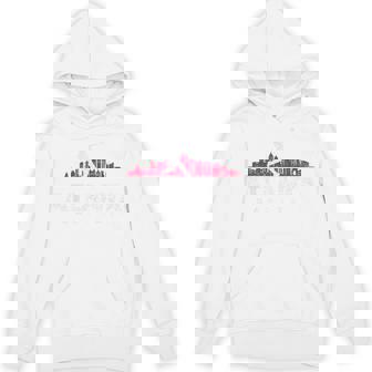 Atlanta Baseball Vintage Player Minimalist Skyline Retro Hoodie - Monsterry