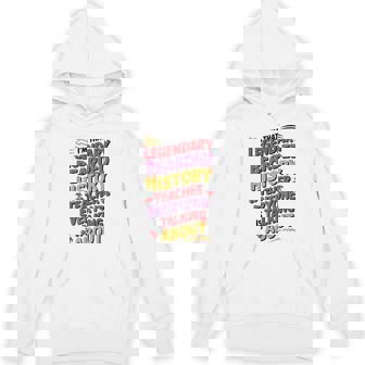 Bearded History Teacher For History Teaching And Historian Unisex Hoodie | Mazezy