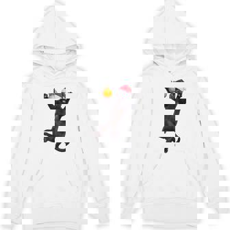 Black Cat No Kings Christmas Hoodie - Thegiftio