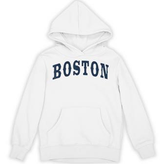 Boston Hometown Pride Throwback Classic Hoodie - Monsterry