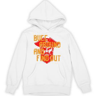 Bucc Around And Find Out Vintage Hoodie - Thegiftio UK