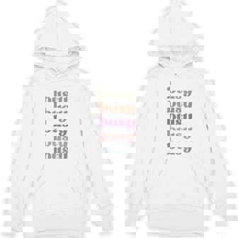 Busy Inspire Motive Positive Words Affirm Inspirational Unisex Hoodie | Mazezy