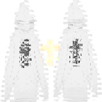 Camo Cross Fishing Christian Fishers Of Men Bible Faith Fish Tank Top Unisex Hoodie | Mazezy