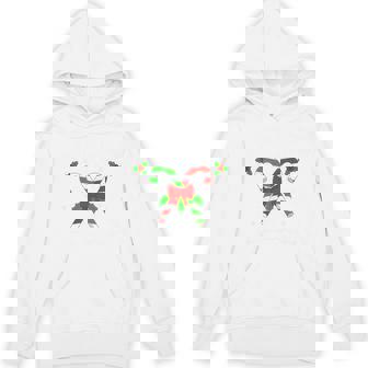 Candy Cane Crew We Stick Together Christmas Matching Couples Tri-Blend Hoodie - Monsterry