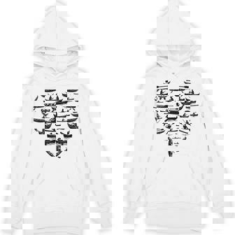 Canoeing Silhouette Kayaking Canoeing Canoeist Unisex Hoodie | Mazezy