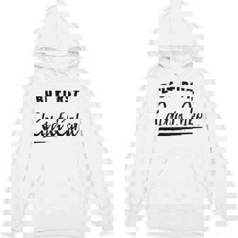 Carrot Cake Lover Joke But First Carrot Cake Unisex Hoodie | Mazezy