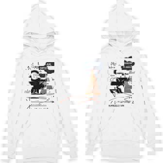 Cat Lover Science Geek Physics Illustration Unisex Hoodie | Mazezy