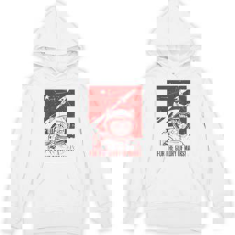 Cats Astronauts In Walking In Space Occupy Mars Mission Unisex Hoodie | Mazezy