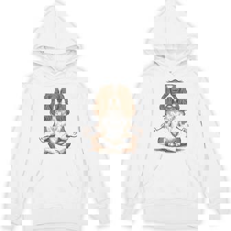 Cavalier Yoga Pose Meditation Workout Dog Mom Dad Namaste Unisex Hoodie | Mazezy