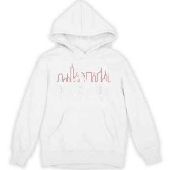 Chicago Baseball Vintage Minimalist Retro Baseball Lover Hoodie - Thegiftio