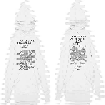 Classic Ho Chi Minh City Vietnam Asia Landmark Travel Art Unisex Hoodie | Mazezy