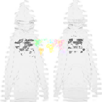 Countries Flags Boys World Maps Kids World Maps Kids Unisex Hoodie | Mazezy