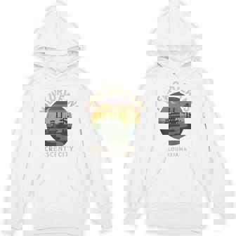 Crescent City Riverboat Shirt New Orleans Bayou Sunset Tank Top Unisex Hoodie | Mazezy