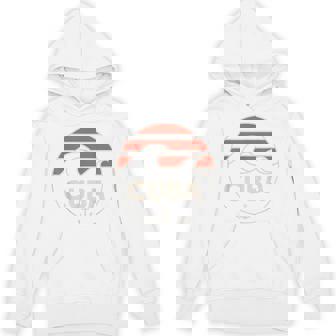 Cuba Nautical Beach Waves Anchor Ocean Tropical Vibes Unisex Hoodie | Mazezy