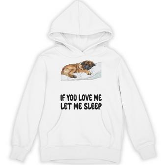Cute Leonberger If You Love Me Let Meleep パジャマ パーカー - Kawaiitshirt