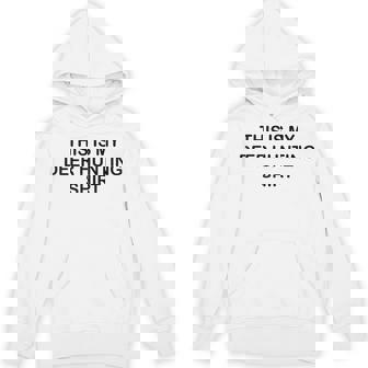 This Is My Deer Hunting Shirt Blaze Orange Unisex Hoodie | Mazezy