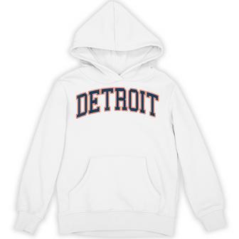 Detroit Throwback Classic Hoodie - Thegiftio UK