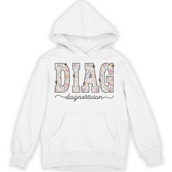 Diagnostician Work Diag Group Educational Diagnostician Hoodie - Thegiftio UK