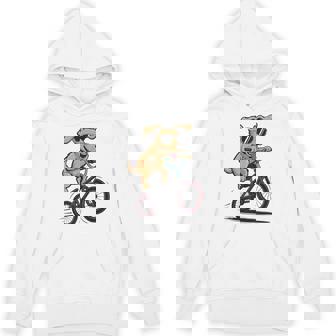 Dog BMX Motocross Bike Rider Road Bike Unisex Hoodie | Mazezy