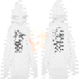 I Don’t Give A Rat With Donkey Dark Humor Comic Unisex Hoodie | Mazezy