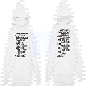 I Don't Struggle With Autism Autistic Frog Cowboy Hoodie - Monsterry