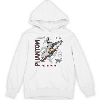 F-4 Phantom Ii ジェットグラフィック パーカー - Kawaiitshirt
