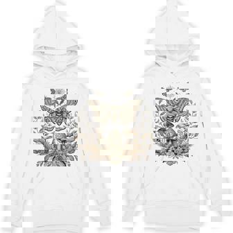 Fairycore Floral Moth Aesthetic Tank Top Unisex Hoodie | Mazezy