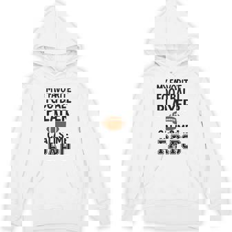 My Favorite Football Player Calls Me Papo Family Support Unisex Hoodie | Mazezy