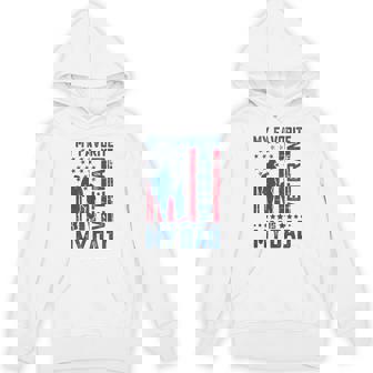 My Favorite Veteran Is My Dad American Flag Veterans Day Tank Top Unisex Hoodie | Mazezy