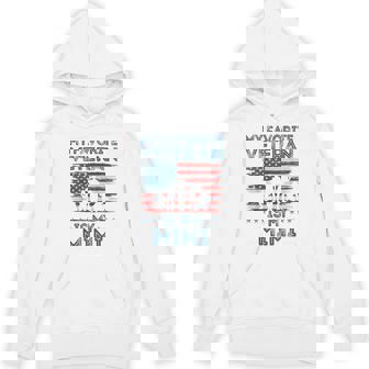 My Favorite Veteran Is My Mimi American Flag Veterans Day Hoodie | Mazezy