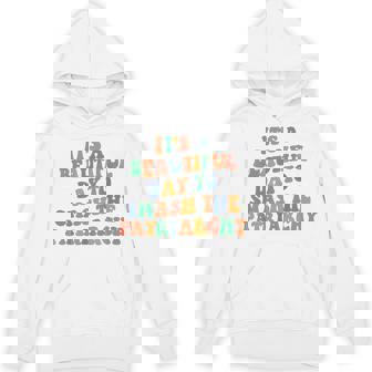 Feminism It's A Beautiful Day To Smash The Patriarchy Unisex Hoodie | Mazezy