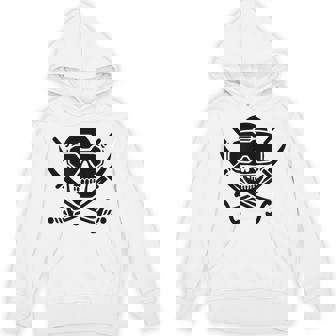 FPV Pilot Drone Skull Pirates Jolly Roger Unisex Hoodie | Mazezy