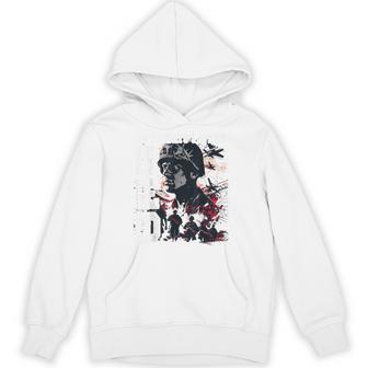On Fridays I Wear Red Usa Support American Troops Hoodie - Thegiftio UK